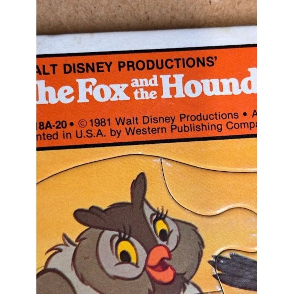 Whitman‎ Frame Tray Puzzles Lot Peter Peter Pumpkin Eater Fox Hound 1981 Vintage